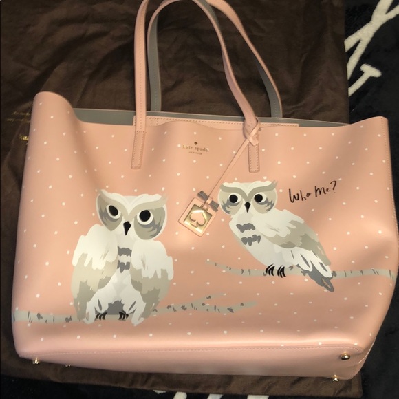 Kate Spade Owl Who Me Tote - Picture 5 of 7